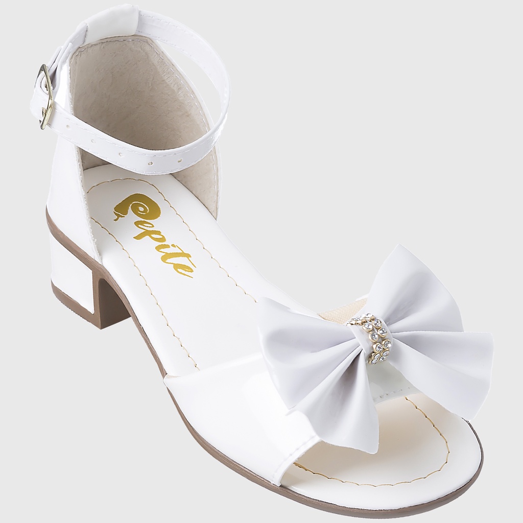 Sandalia Feminina Infantil de Saltinho Social da Moda Pepite