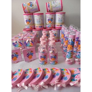 kit 50 itens Bolofofo Rosa ( Fazemos qqr outra cor também)