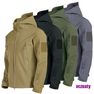 Vczuaty Jaqueta Tática De Inverno Impermeável Flexível / Casaco Militar