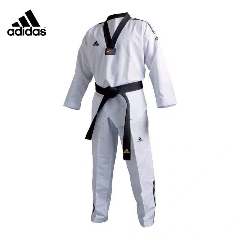 Uniformes de taekwondo mestre masculino adulto feminino Dobok Tae Kwon Do  traje de treino MG