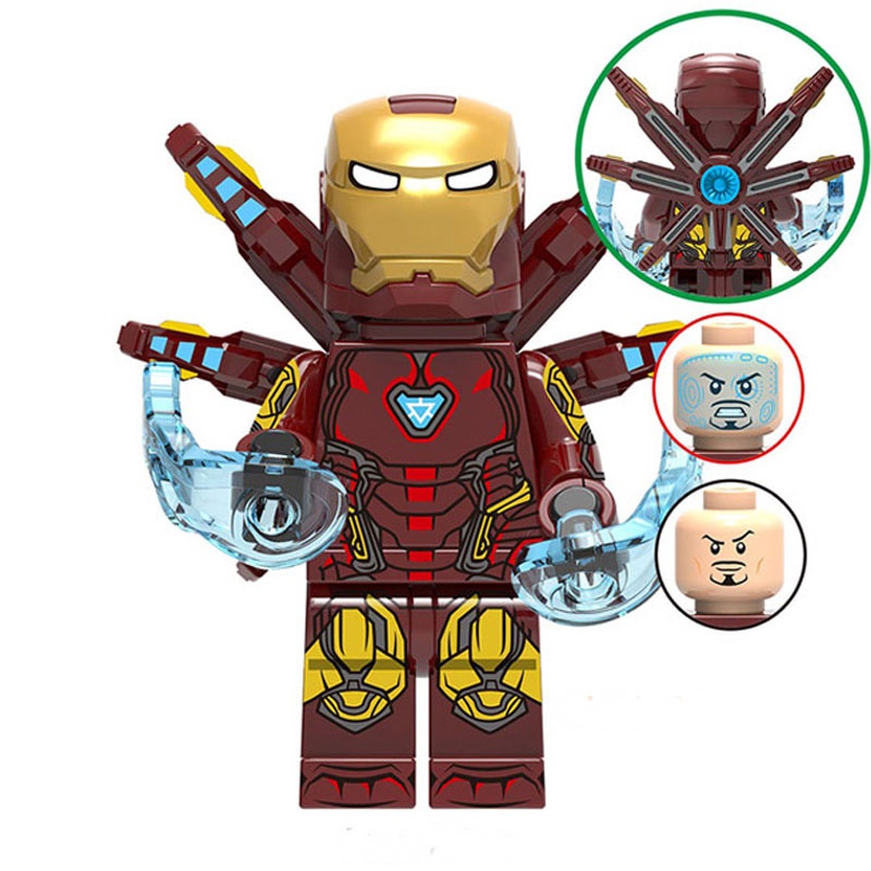 HOMEM DE FERRO BONECO LEGO DE MONTAR MARVEL VINGADORES | Shopee Brasil