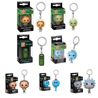 Rick E Morty Keychain PVC Sr . Meeseeks Números De Ação Pingente Presente