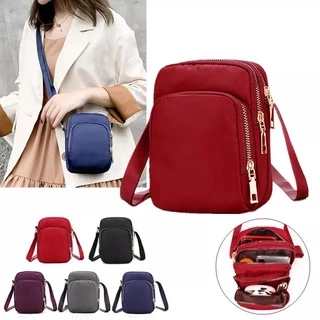 bolsa feminina transversal Impermeável nylon Passeio pequena promoção (3117)