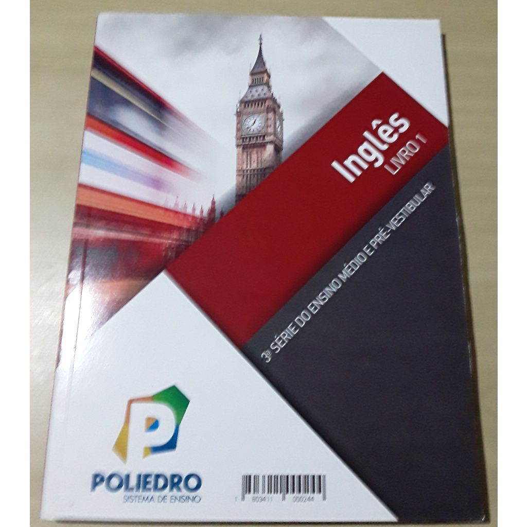 Livros 3ª Série Do Ensino Médio E Pré-vestibular Inglês 1 - Ano 2018 ...
