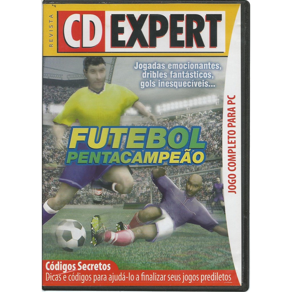 Cd De Jogo Futebol Pentacampeão = Completo Cd Expert