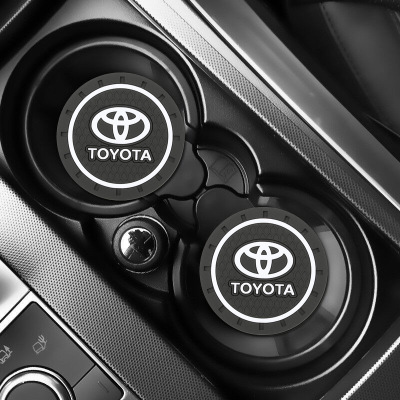 2 Peças Para Toyota Suporte De Copo Antiderrapante Carro Para Toyota Corolla Cross Hilux Yaris Etios RAV4 Bandeirante