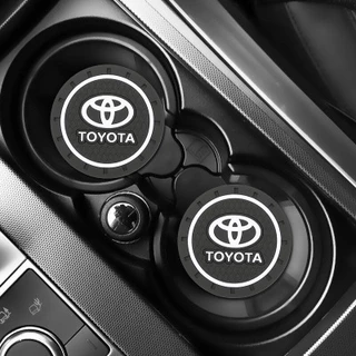 2 Peças Para Toyota Suporte De Copo Antiderrapante Carro Para Toyota Corolla Cross Hilux Yaris Etios RAV4 Bandeirante