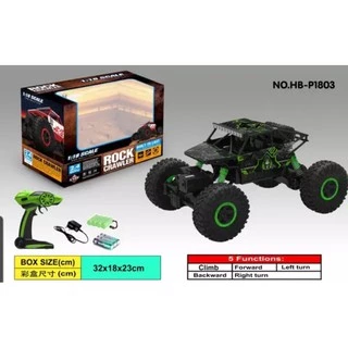 Carrinho Controle Remoto Eletrico Rock Through 2.4 GHz 1.8 Scale  4x4 Carro Caminhao Pura Adrenalina em Oferta na Shopee