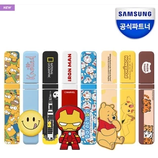 Galaxy S22 S22 + plus ultra kick stand Compatível Com Samsung Capa Protetora/Mutável Para a53 Atado Doraemon Simpson mar