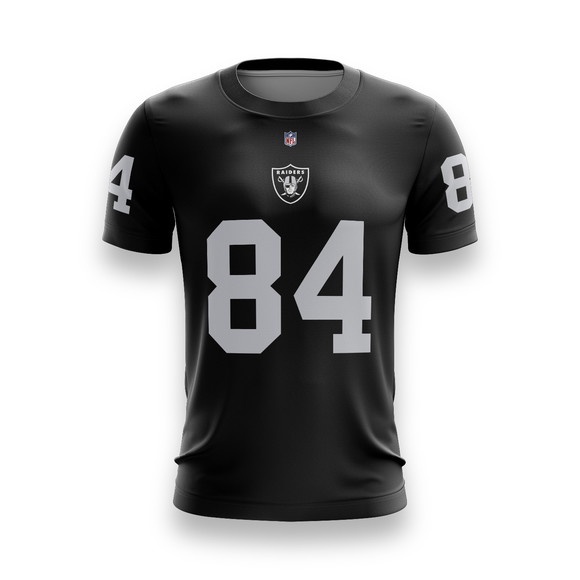 Camiseta Las Vegas Raiders Futebol Americano 84 NFL