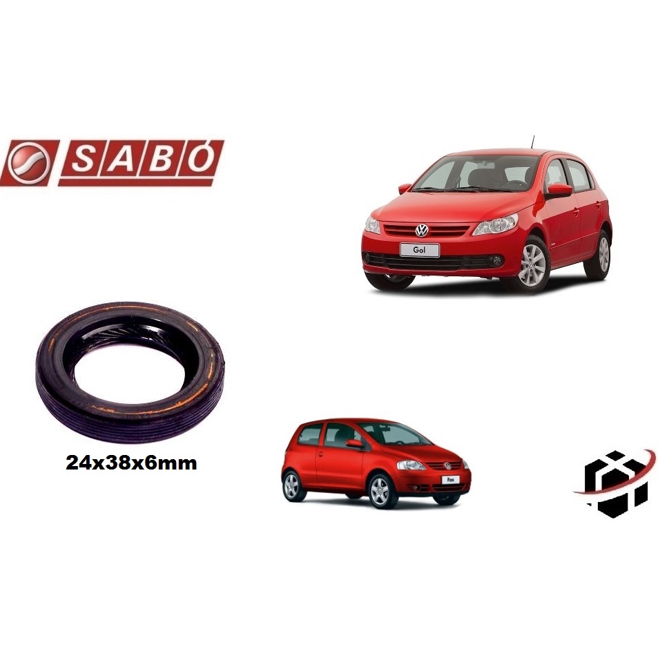 Retentor Eixo Piloto Gol/Golf/Fox Sabó 7451 (07451BRP)