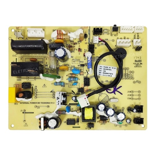 Placa Evaporadora Ar Condicionado Inverter Electrolux Qi09f Qi09r Qi12f