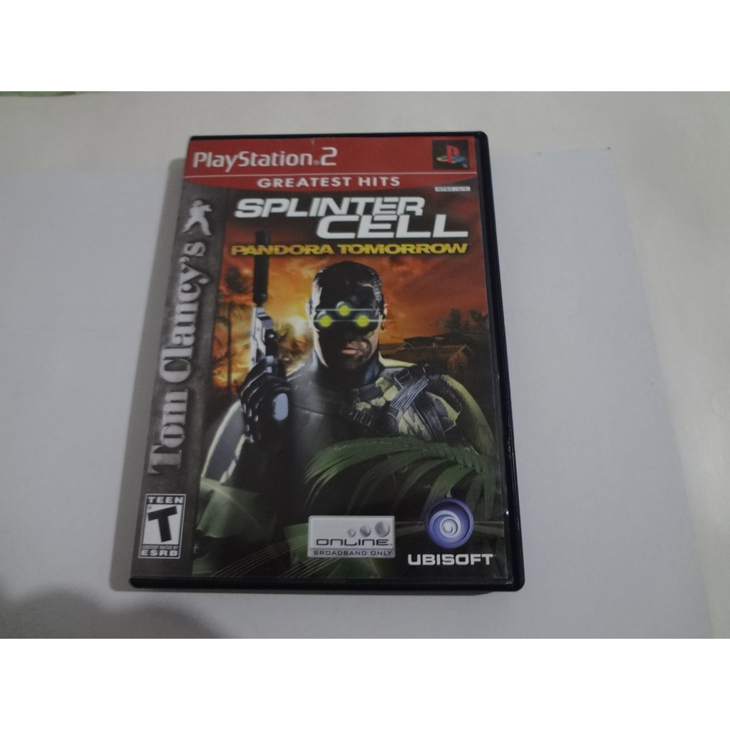 PS2 Tom Clancy's Splinter Cell Pandora Tomorrow PlayStation 2