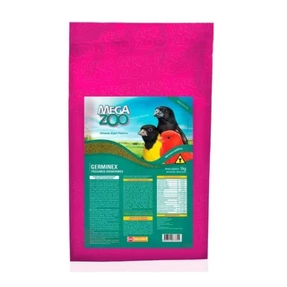 Ração Megazoo Extrusada Germinex 350G