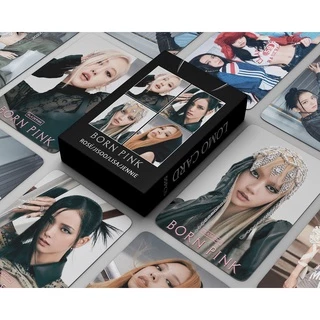 555pcs/set KPOP BLACKPINK LOMO Cartão Cartões Fotográficos JENNIE/LISA/ROSE/JISOO Coleção De Ídolos
