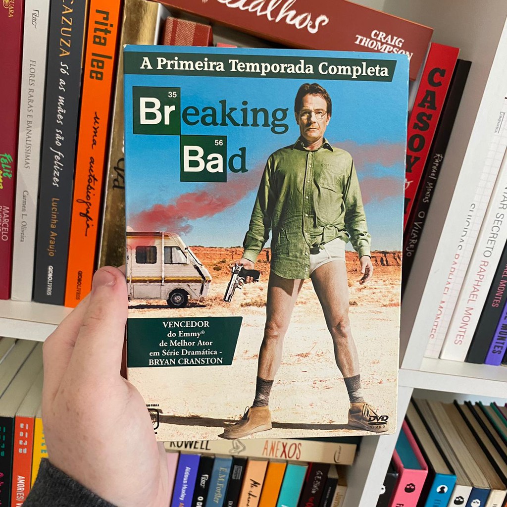 DVD Breaking Bad Primeira Temporada | Shopee Brasil