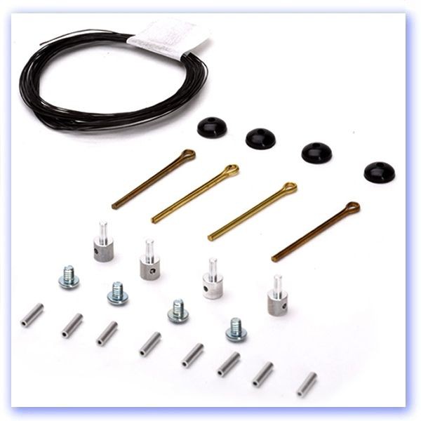 DU-BRO 846 Micro Pull Pull System – Präzises Steuerungsset Für Modellbau
