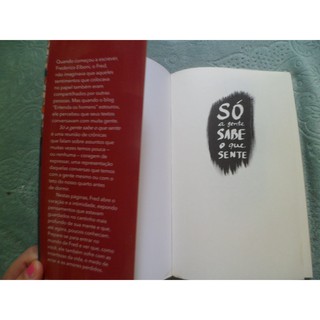 Livro "Só a Gente Sabe o que Sente"(Fred Elboni) | Shopee Brasil