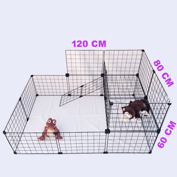 Cercado Para Porquinho Da India 2 Andares 120x80