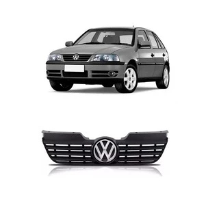 Grade Gol Parati Saveiro G3 + Emblema Fase 1 ou 2 1999 2000 2001 2002 2003 2004 2005 Modelo Original