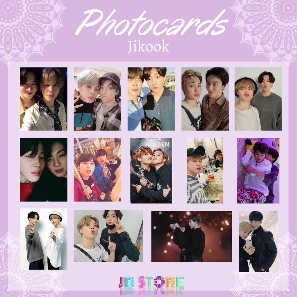 Jikook photocard shops