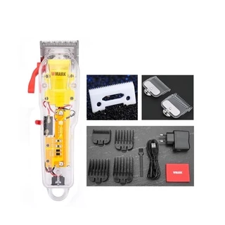 Wmark NG 108 C transparência total Máquina de cortar cabelo elétrica
