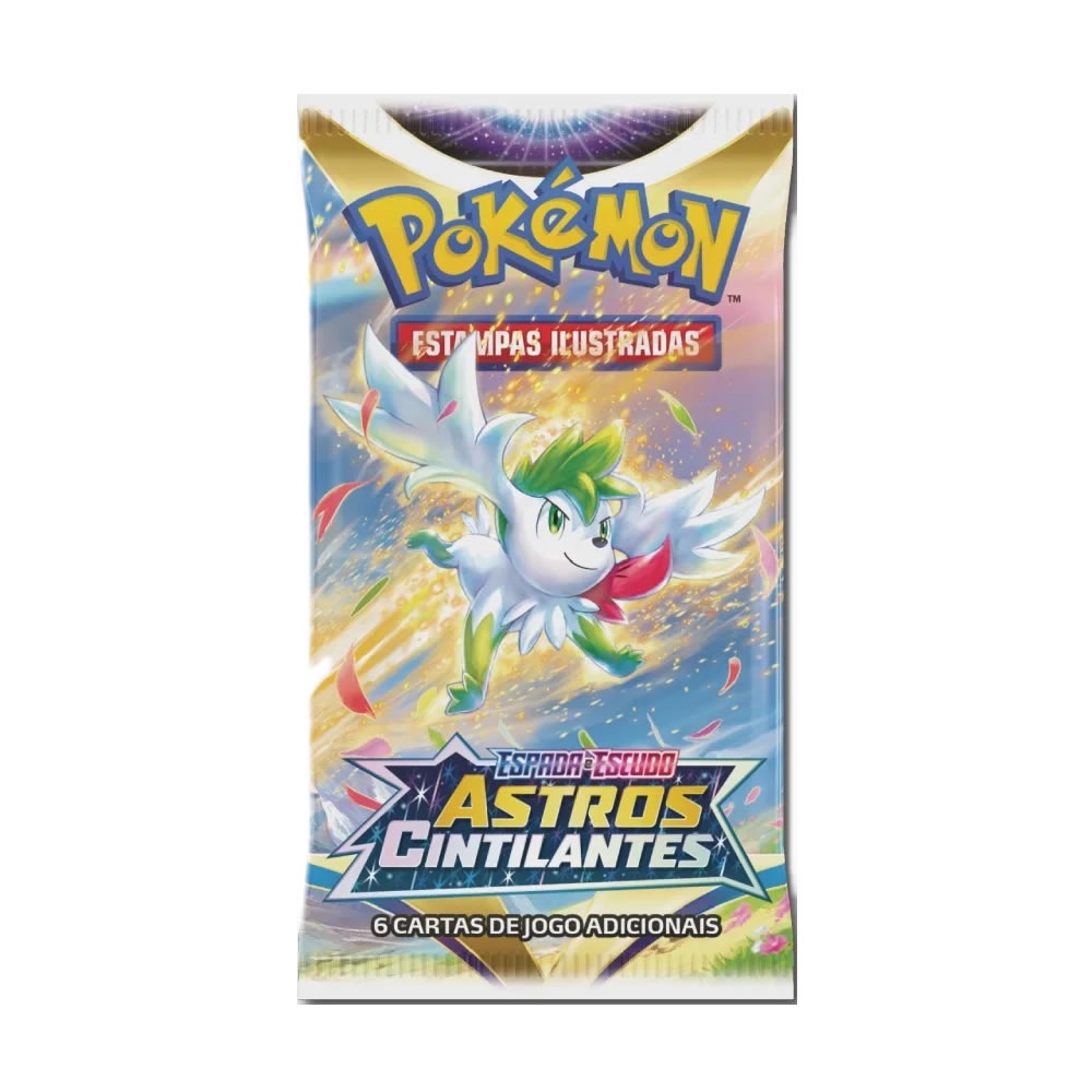 Carta Pokemon Shaymin V Astro Português Card Original Copag Astros  Cintilantes