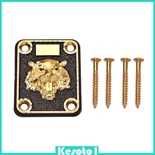 Brkeoto1 1 Conjunto Placa De Pescoço Para Guitarra Elétrica / Substituição De Ouro