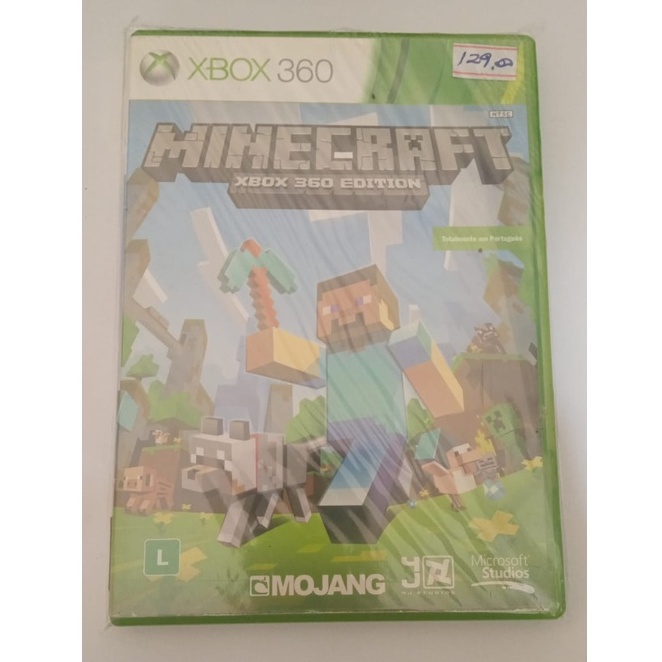 Jogo Minecraft Xbox 360 Original Frete Grátis Envio Rápido!