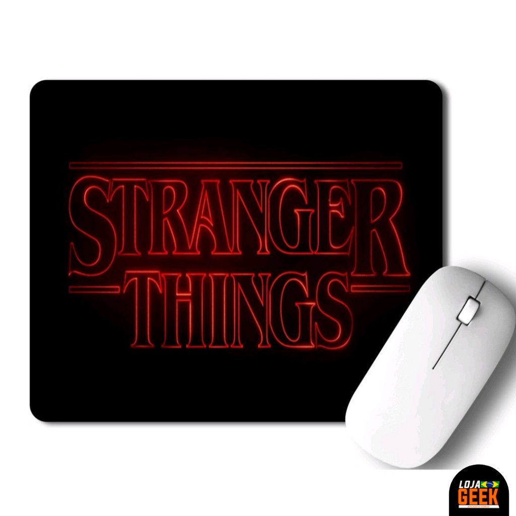 MOUSE PAD STRANGER THINGS- NETFLIX | Shopee Brasil