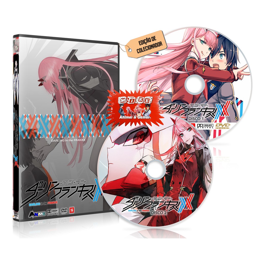 Dvd Darling In The Franxx Dublado Série Completa