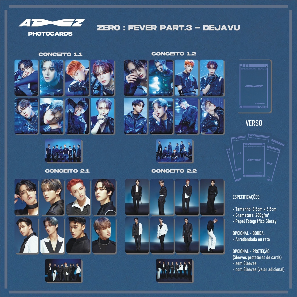 Ateez Album Golden Hour Part 3 ATEEZ ZERO:FEVER Part 3 Mini Album