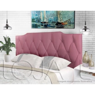 Cabeceira Estofada 0,90 x 55 Dobrável Nicole Cama Solteiro Várias Cores