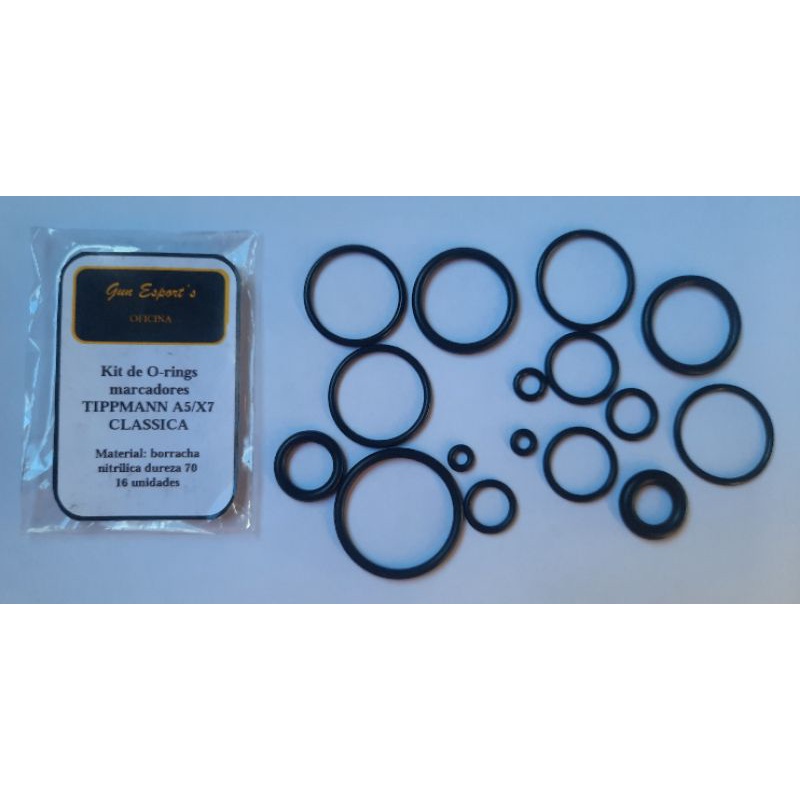 kit Orings Marcador Tippmann X7 clássica paintball Shopee Brasil