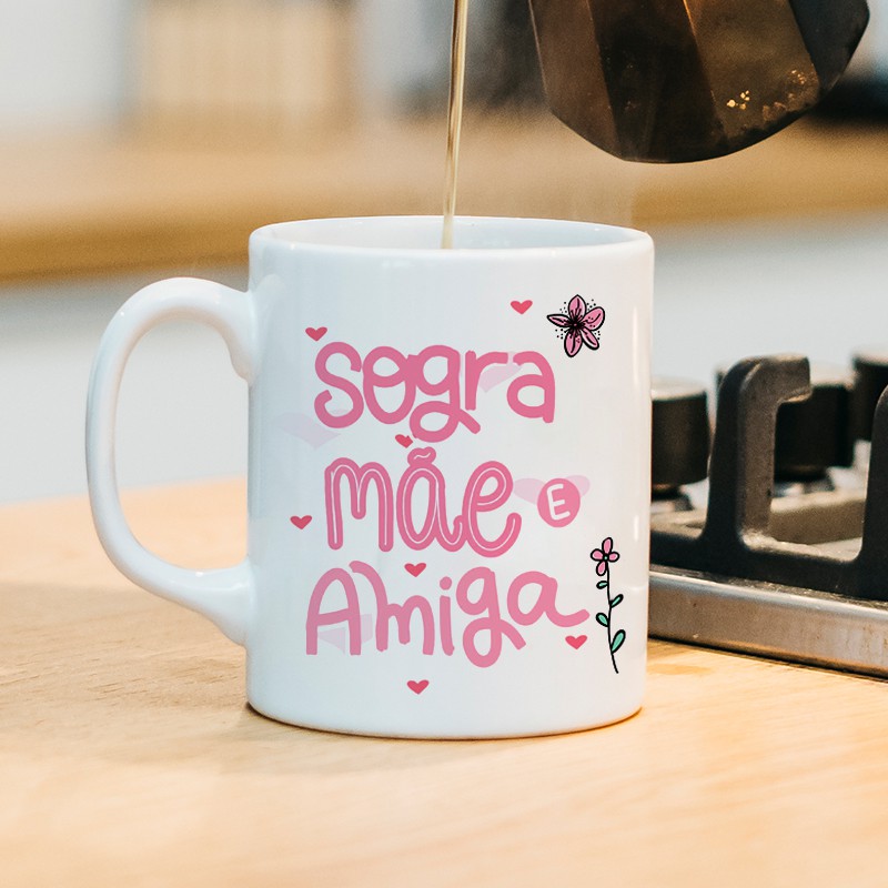 Caneca Naruto E Sasuke Caneca Dia Das Mães Sogra Mãe E Vovó