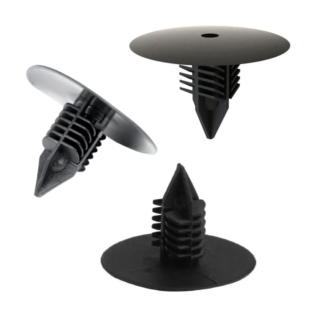 Kit 10 Grampos Presilha Parabarro Clio Logan Sandero Megane