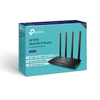 Roteador WI FI AC1300 Dual Band Full Gigabit MU MIMO ARCHER C6 BR TP LINK VER 4.0