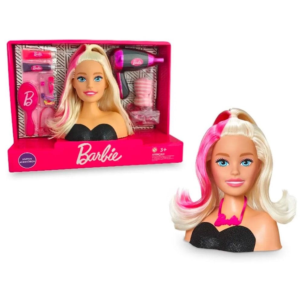 Kit De Bonecas Barbie Styling Hair Brincar De Cabeleireira