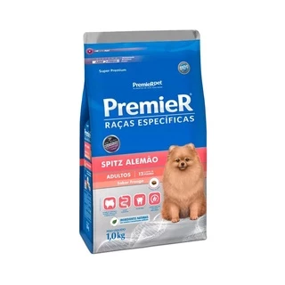 Ração Premier Raças Específica Spitz Alemão Cães Adultos 1Kg