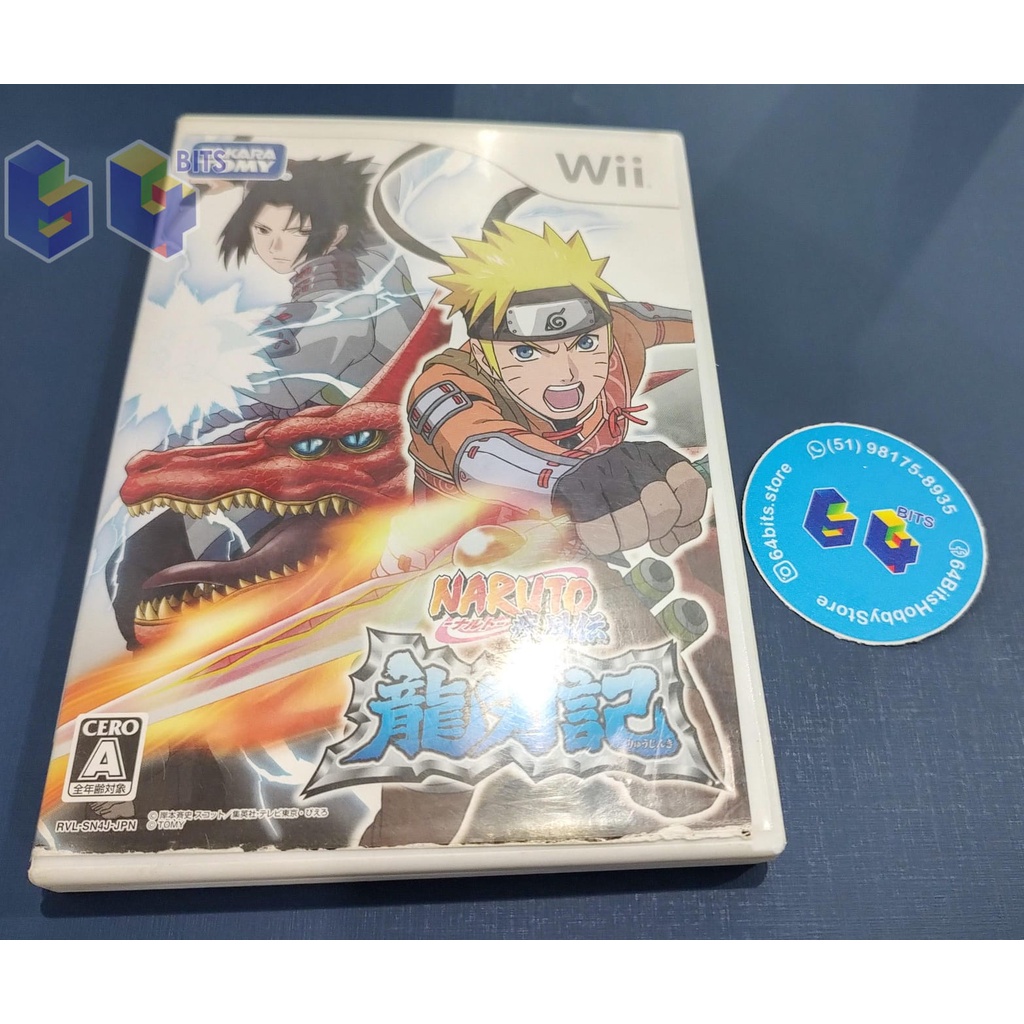 Naruto Shippuden: Dragon Blade Chronicles Nintendo WII Game