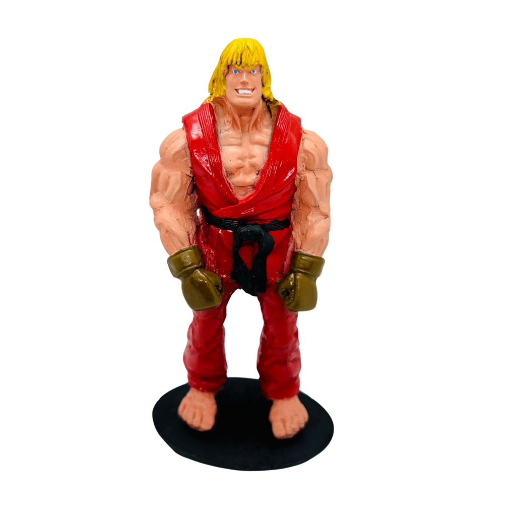 Guile Street Fighter Boneco Colecionável Resina