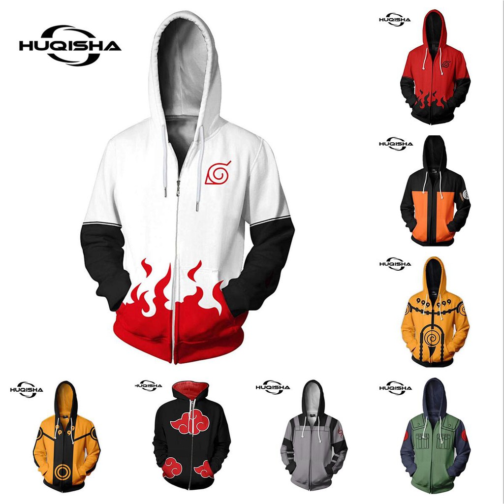 Moletom encapuzado com estampa Naruto, Símbolo Nuvem Itachi Akatsuki,  Roupas de Lã Quente, Pulôver Harajuku, Hoodie