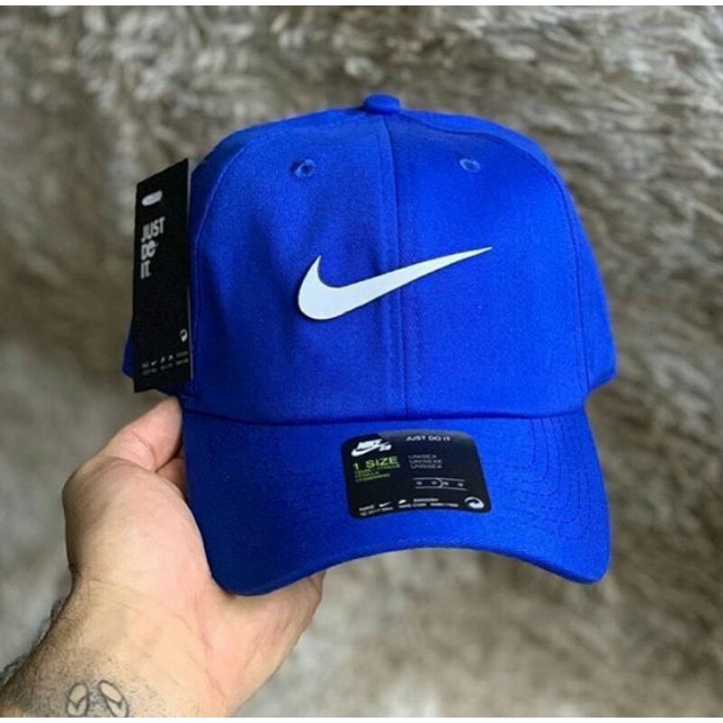 Bone nike hot sale azul marinho