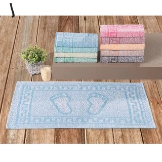 Kit com 03 Toalha de Piso Tapete Pezinho para Banheiro 43 x 65 cm 100% Algodão Laune Haus CONFORT