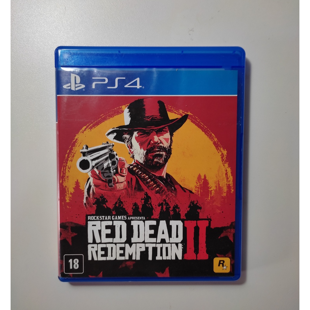 RED DEAD REDEMPTION 2 mídia física ps4