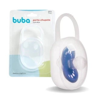 Porta Chupeta Bico Com Alça Buba Estojo Transporte Higiene e Segurança do Bebê Case