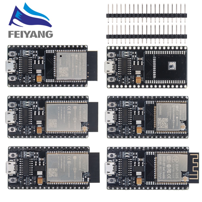 ESP32/ESP-32S Placa De Desenvolvimento NodeMCU CH340 MICRO USB WiFi + Bluetooth Ultra-Baixo Consumo De Energia Duplo Núcleo ESP32-WROOM