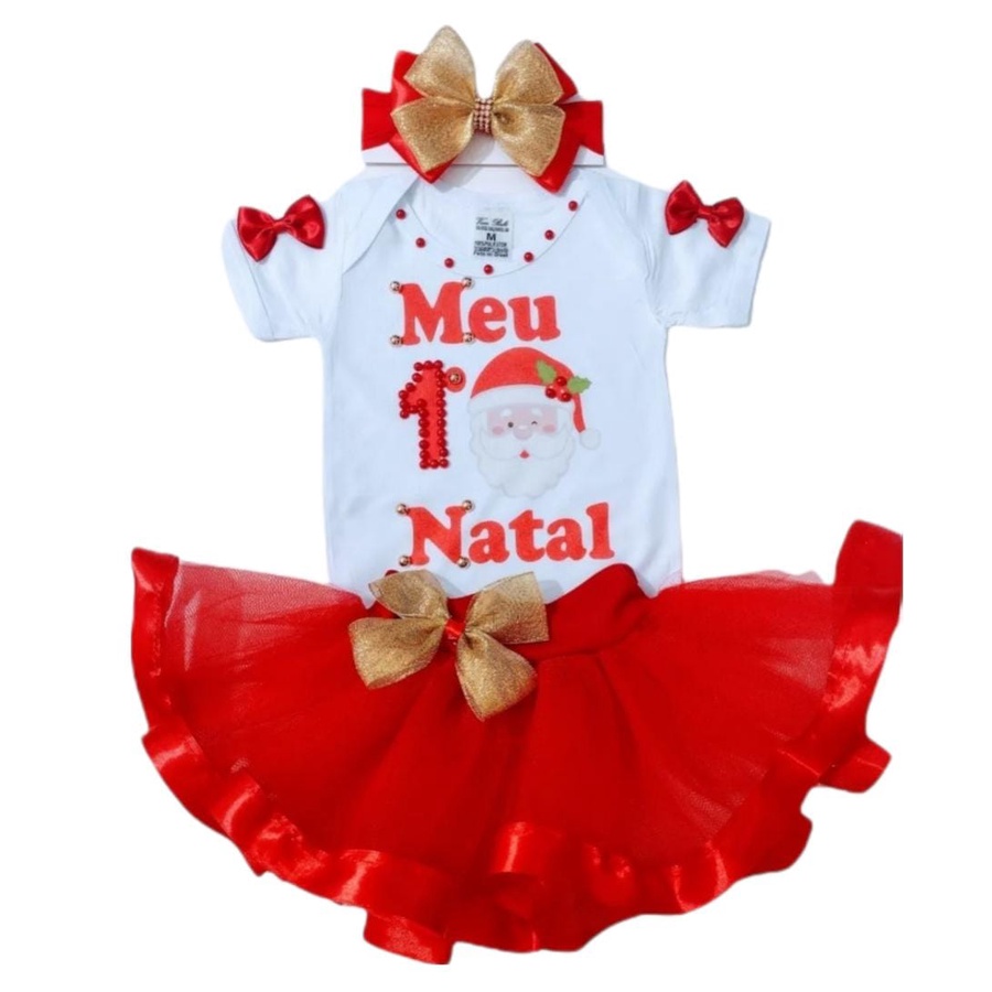 Meu primeiro sales natal roupa