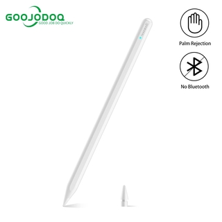 GOOJODOQ 12o Lápis Stylus Com Rejeição Da Palma Carregador Sem Fio Caneta Inteligente Ativa Para 10,2 2019 2020 Pro 11 Air 4apple