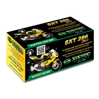Alarme Para Motocicletas Sistec SXT286 Universal